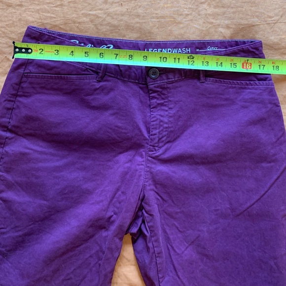 Eddie Bauer Purple Pants, Size 12 - Picture 3 of 7